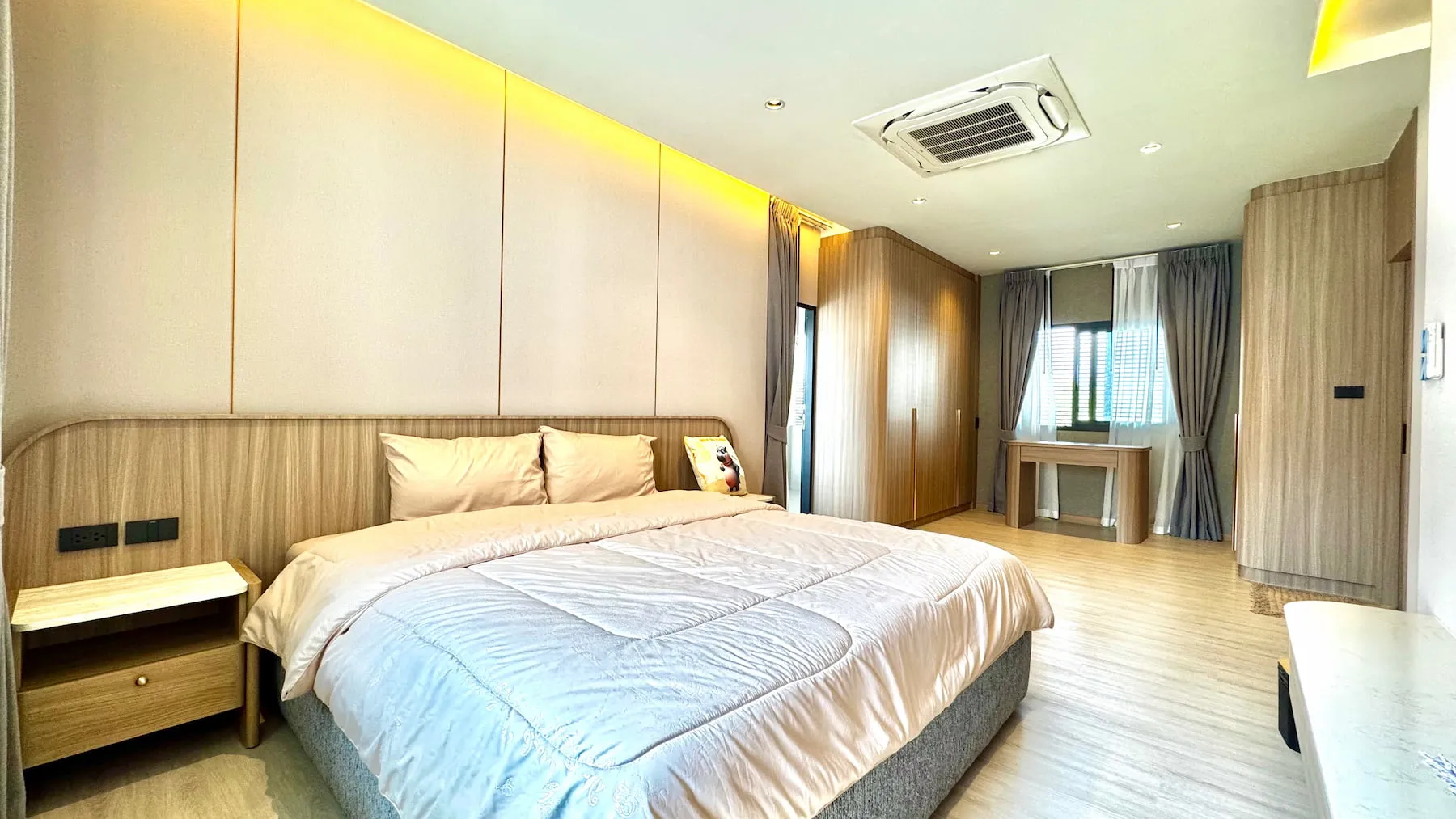 New Luxury 3+1 Bed Villa 130 Sqw for Rent Only 120k 500m from Jomtien Beach, Pattaya — photo 14