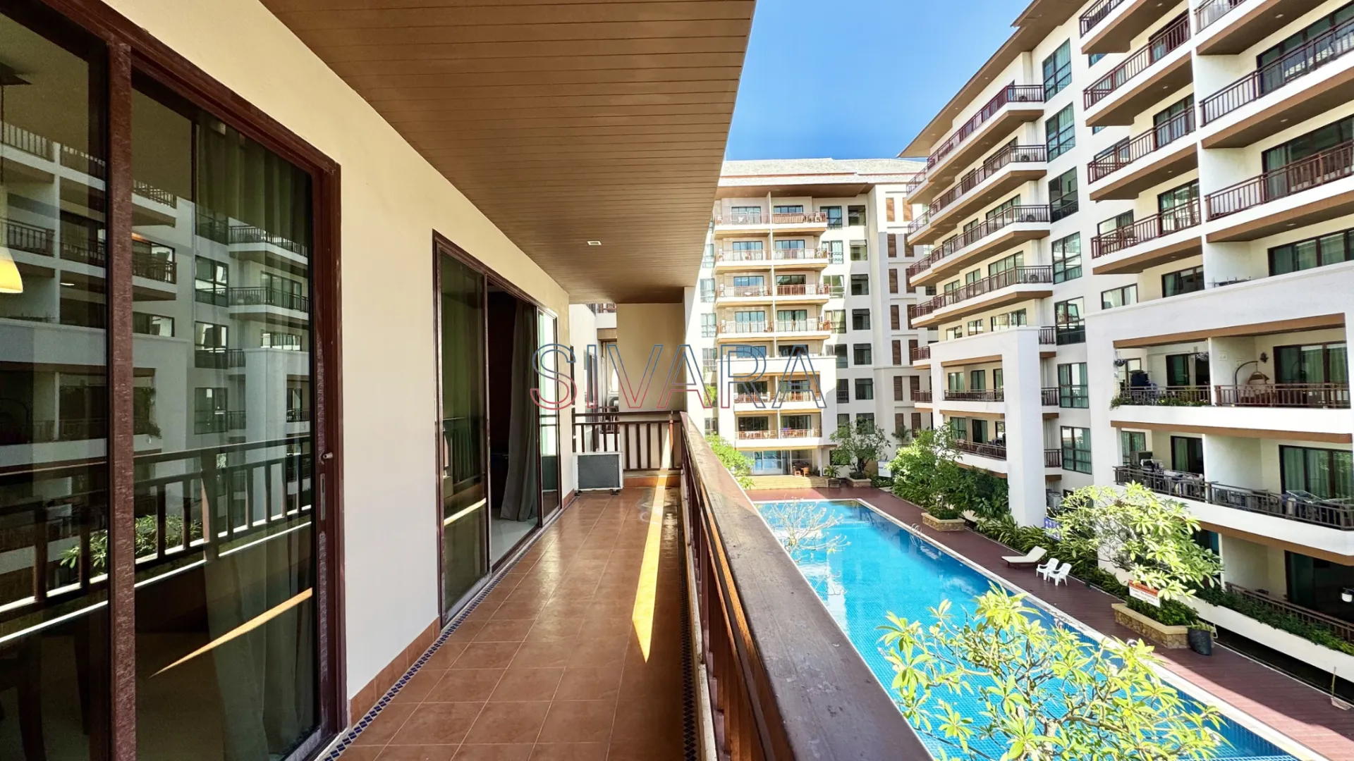 Large 130Sqm 2 Bed for Rent Only 40k in Pattaya City with Pool View — photo 5